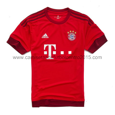 Tailandia Camiseta del Bayern Munich Primera 2015-2016 baratas